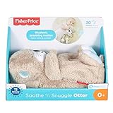 Fisher-Price Soothe 'N Snuggle Otter, Portable Plush...