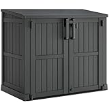 LHBcraft Outdoor Storage Cabinet 36 Cu Ft with Lockable...