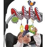 BeeSpring Kid Baby Crib Cot Pram Hanging Rattles Spiral...