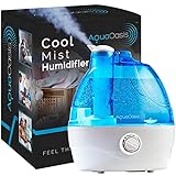 AquaOasis Cool Mist Humidefier {2.2L Water Tank} Quiet...