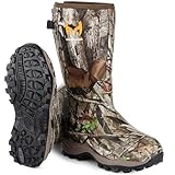 Hunthor Rubber Hunting Boots for Men with 800g...